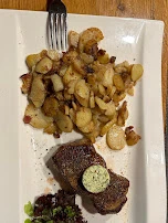 Rindersteak Mit Bratkartoffeln