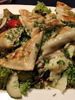 Salat Mit Gegrillten Vegetarischen Maultaschen
